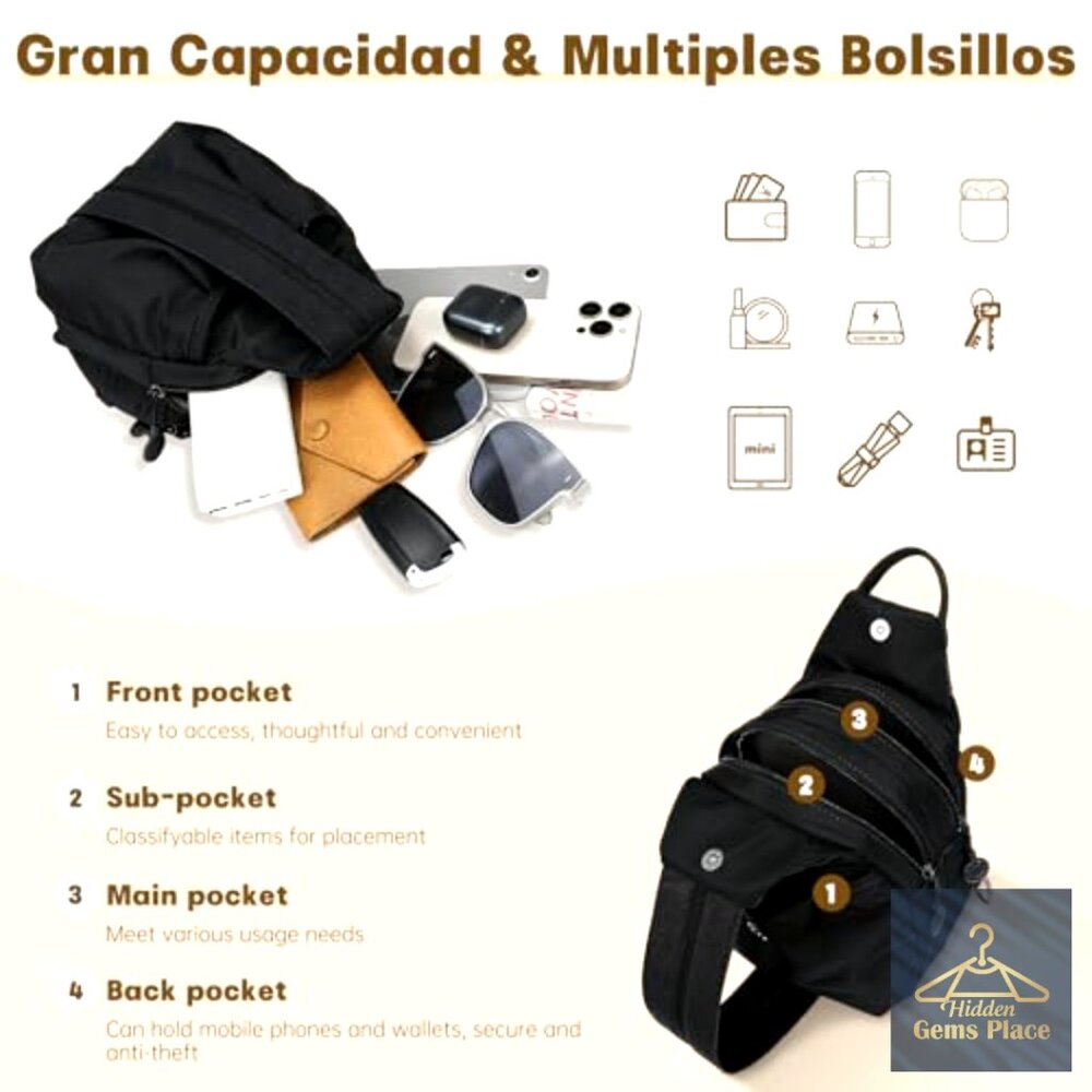 Waterproof Convertible Backpack, Multi-Compartmen… - image 3